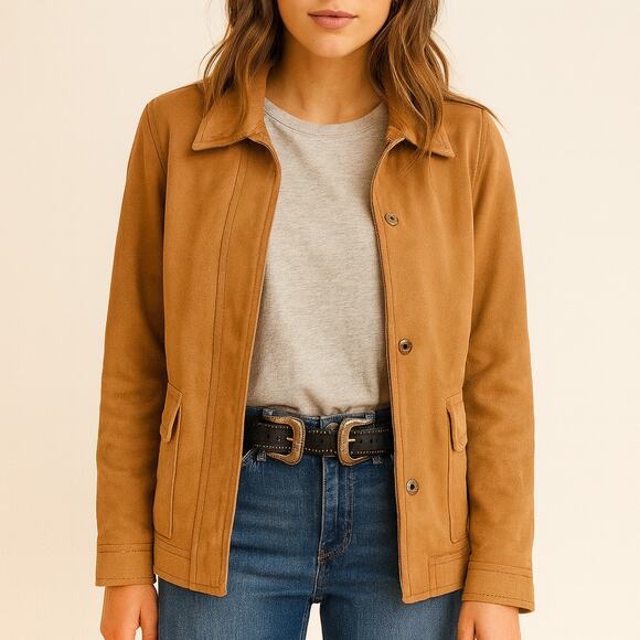 American Eagle SZ XS/S Leather Black & Antique Silver Double Buckle Belt NEW - Picture 3 of 6